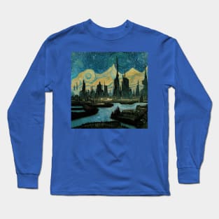 Starry Night in Kashyyyk Long Sleeve T-Shirt